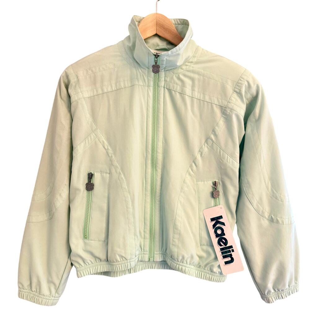 Vintage Kaelin Petite XS Mint Green Cropped Jacket NWT *PLEASE READ DESCRIPTION*
